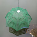 Umbrella shape 16 hole Catch net Eel cage Fishing net Fishing supplies Automatic folding Fishing cage