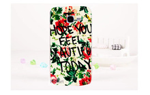 Hot sale Butterfly Flower mobile phone case protective case hard Back cover for Samsung Galaxy Star