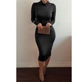 Free shipping 8 Colors 2016 Women s Sexy Slim Fashion Europe Style High Neck Clubwear Night