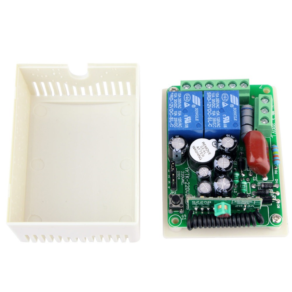 Купить 220V 2 канала rf беспроводной пульт дистанционного управления ...