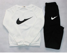 2015 Brand Tracksuit Women Sport Suit Hoodie Sweatshirt+Pant Jogging Femme Marque Survetement Sportswear 2pc Set A0122