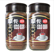 Free shipping MOCCA Charcoal Coffee 160g bottled instant coffee
