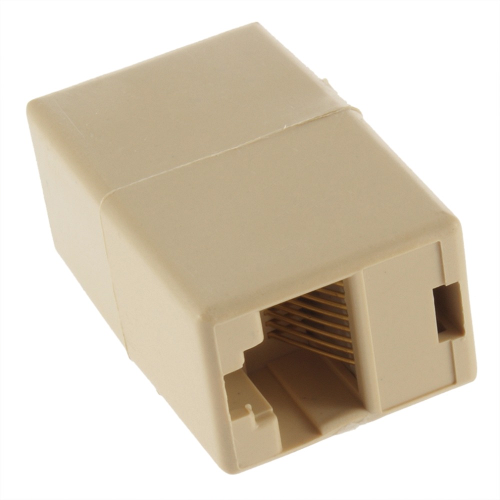 New RJ45 CAT 5 5E Lan Cable Joiner Coupler Connector Coupler
