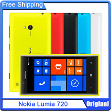 Unlocked Nokia Lumia 720 Windows Phone 8 Dual Core 1.0GHz 8GB ROM 4.3″IPS Screen 6.7MP 3G GPS WIFI Smartphone Free Shipping