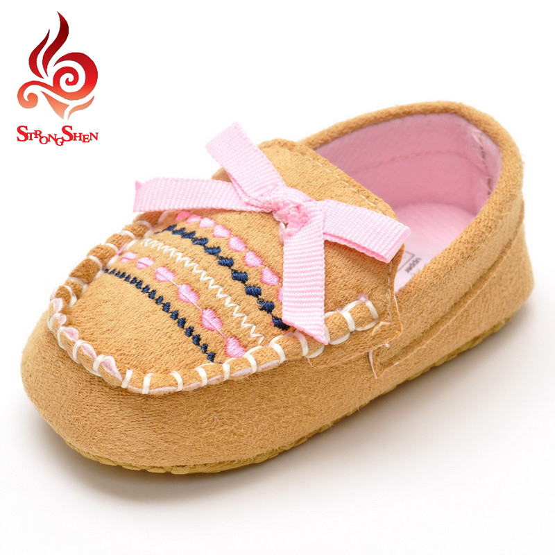 little girls study walk font b shoes b font cut bow striped design breathable sewing font