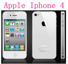 Free Shipping Factory Unlocked Original Apple Iphone 4 8G 16G 32G Smartphone 3G WIFI 5 0MP