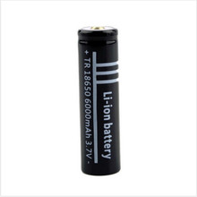 4X High capacitance Free shippng 18650 Li-ion Rechargeable 3.7V 6000mAh Battery for Flashlight Newest 18650 batterIes