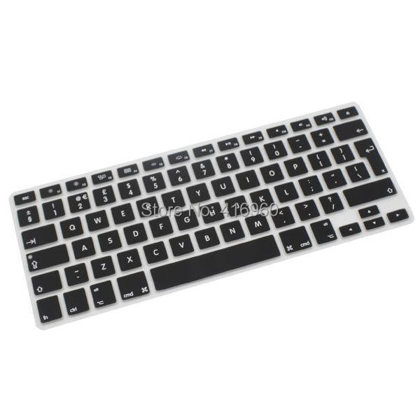 New UK EU Keyboard Cover Skin For Apple MacBook Air Pro Mac Retina 13 15 17