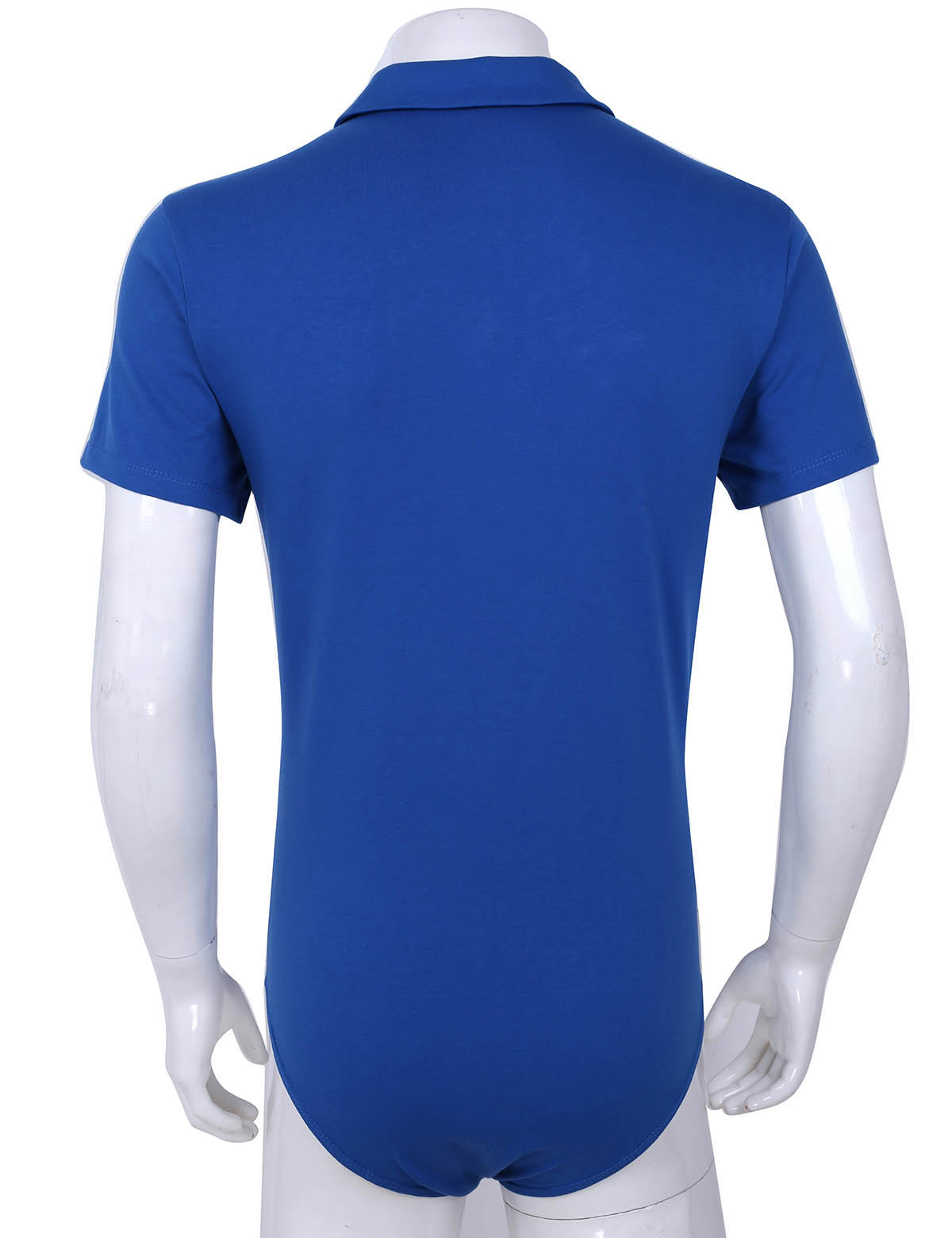 Clothes, Shoes & Accessories Men's Short Sleeve Snap Crotch Printed