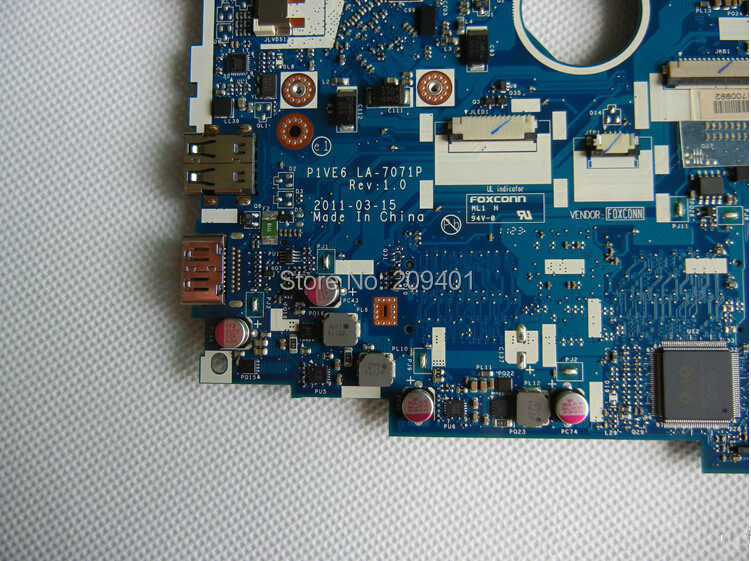 Купить для acer 722 ноутбук материнская плата mainboard p1ve6 Ла ...
