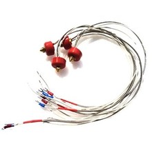FREE SHIPPING 0.4mm 12V Singel-mouth Nozzle Extruder heating Print Head with thermocouple cable for 3D Printer