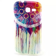 GT S7390 Aztec TRIBLE DreamCatcher designed Soft Back case cover for Samsung Galaxy Trend Lite Silicon