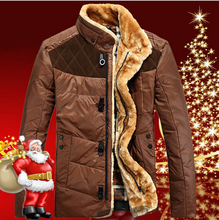 Free delivery man duck feather jacket fur coats in the winter of men s fashion warm