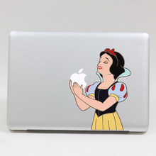 Removable Avery new DIY waterproof colors cute lovely Snow White tablet and laptop computer sticker for macbook Air 11,170*270mm