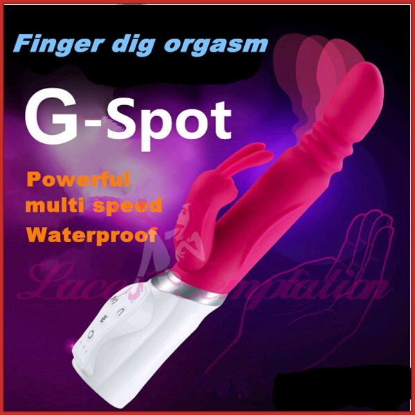 JOKE high-end female masturbation massage stick silicone rabbit vibrator G-spot orgasm finger sex products sex toy for woman