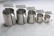Practical 350ML Stanless Steel Espresso Coffee Pitcher Latte Milk Frothing Jug