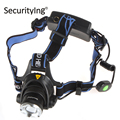 SecurityIng 1000Lm LB XL T6 LED Headlamp Headlight Zoomable 90 Degree Adjustable Outdoor Head Light Lamp
