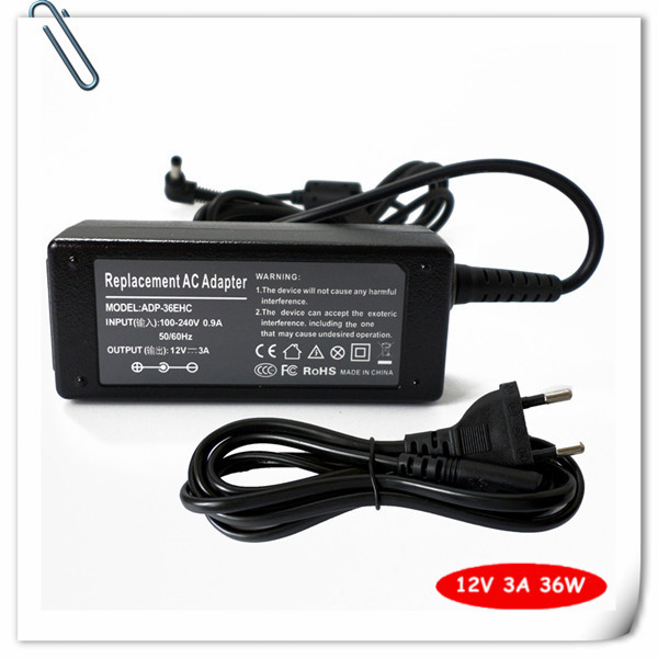 36W Laptop AC Adapter Charger for Asus Eee PC 900A 900SD 900HD 904HD 904HA 904HG Notebook