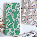 New Fun Soft TPU 3D Cute Cartoon Eyes Move Unicorn Cat French Fries Banana Popcorn Phone