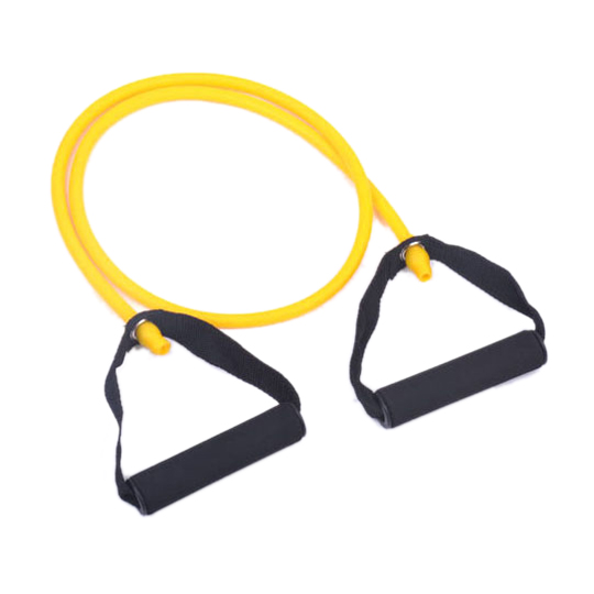 hot sale 2 pcs Resistance bands chest expander Rope spring exerciser Yellow
