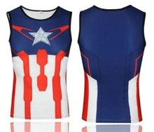Solid summer Lycra men sport vest gym fitness sleeveless shirt bodybuilding stringer tank tops clothing male