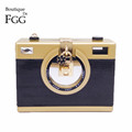 Fashion Camera Clutch Handbag For Women Evening Party PU Shoulder Bags Casual Crossbody Bag Ladies Hard