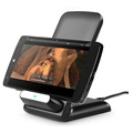 3 Coils Wireless Charger Stand Dock Desktop QI Charging Station Pad Phone case for Samsung Galaxy