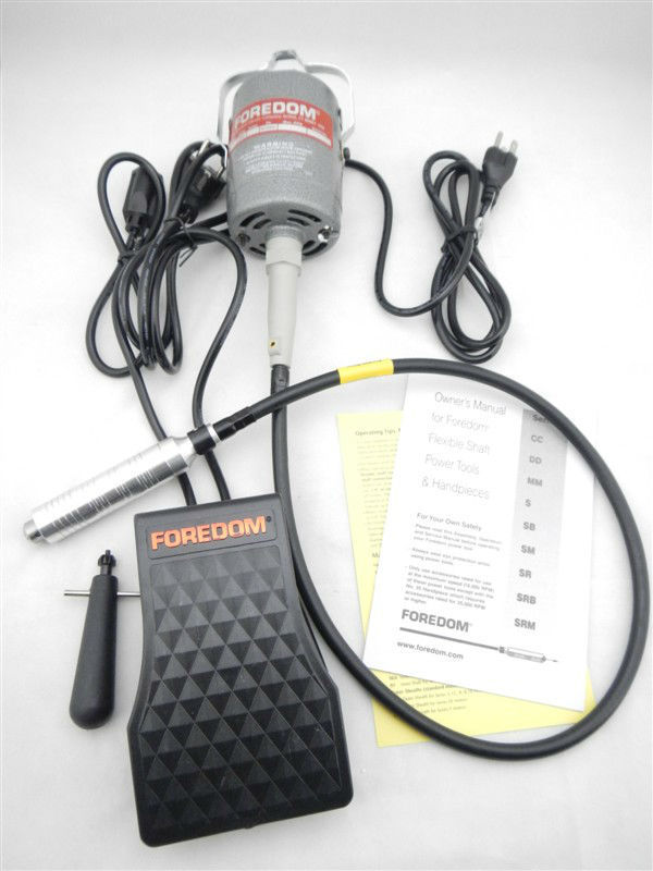 FOREDOM CC30 Flex Shaft Motor,dental lab supplies,rotary tool 220v,gold