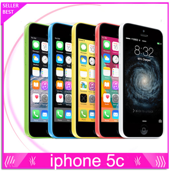 Iphone 5C, разблокированный GSM IOS 16 гб / 32 гб ёмкость двухъядерный 4,0 7-дюймовый экран GPS wi-fi бывшее в использовании сотовых телефонов