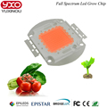 1pcs 50W 100W led grow chip full spectrum led diode 30 34v 3A led plant grow