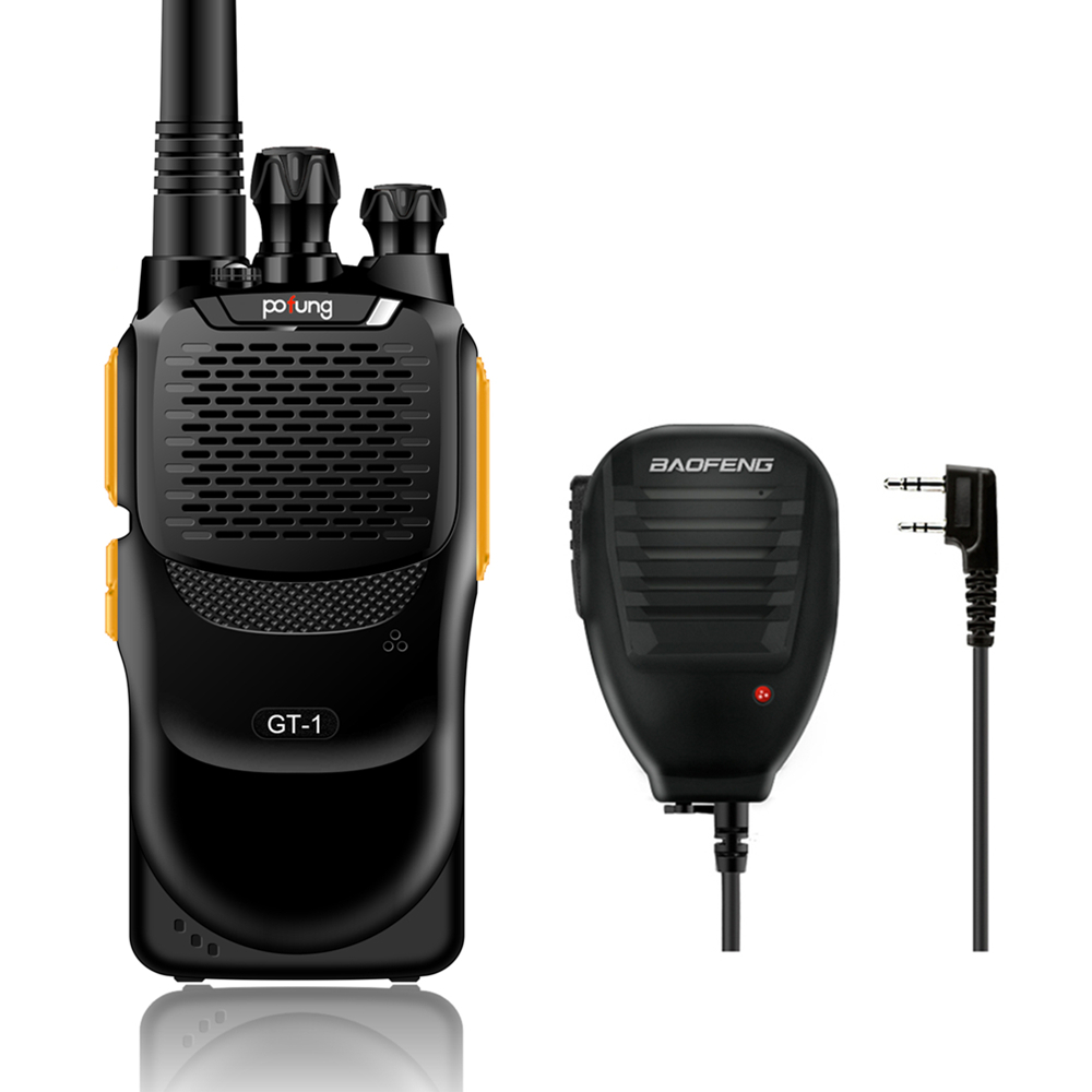 Baofeng gt-1 uhf 400 - 470  5  16ch fm- -   -   mightier ,  bf-888s  