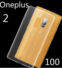 Top quality ! UltrathinTransparent Soft TPU case for Oneplus 2 Free shipping 2pcs/lot ,