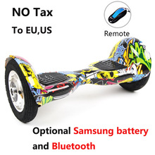2016 MAOBOOS 2 wheel Self balance Electric scooter with remote 10 inch Hoverboard Unicycle Skateboard Standing Drift Board