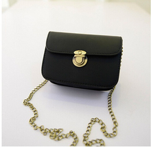 2015 Mini Crossbody Bag New Fashion Chain Shoulder Bag Small Women Pu Leather Messenger Bag