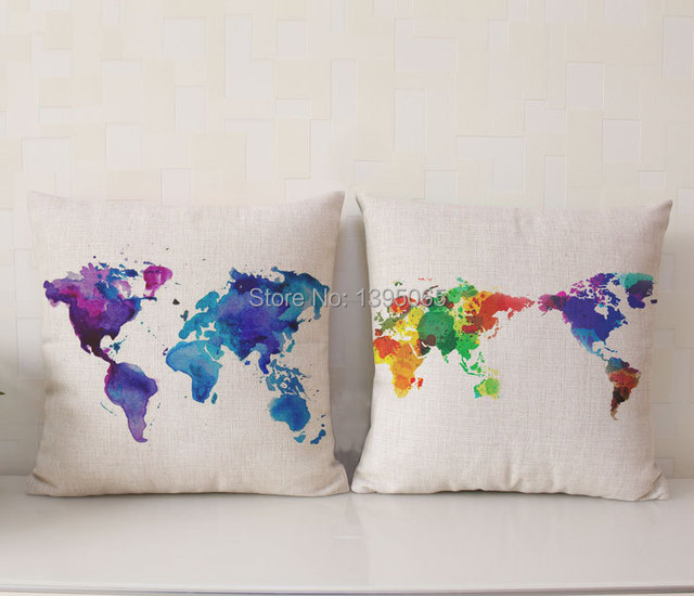 ... World Pillow Re Re De ... Map World Pillow Map World Pillow ... World Pillow Re Re De ...