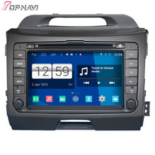 Newest Quad Core S160 Android 4.4 Car DVD Multimedia For New Sportage With 16GB Flash BT Wifi Mirror Link DHL Free Shipping