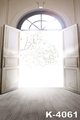 Top Quality Muslin Fabric Wedding Sunshine Door Scenic 5 7ft Digital Backgrounds Photo Studio Props Vintage