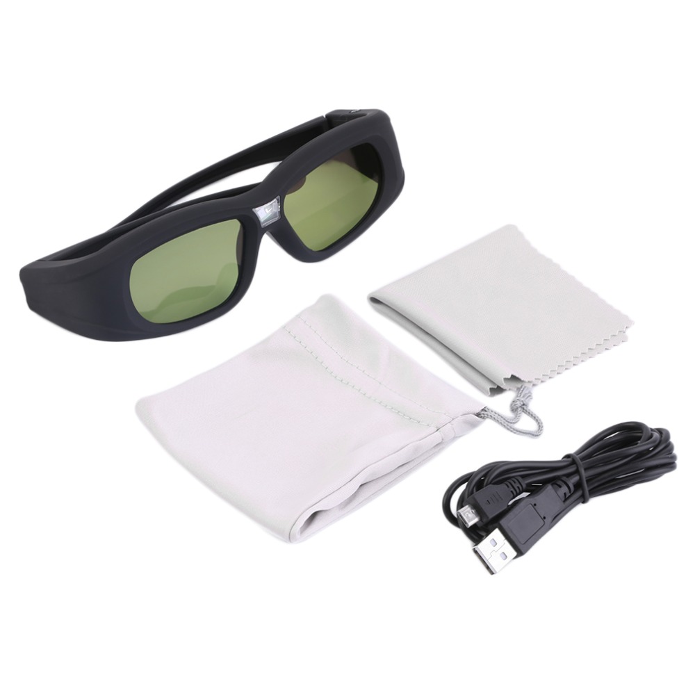 Active Shutter 3D Glasses Universal Rechargeable IR Bluetooth 3D Glasses For Son