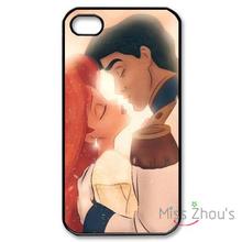 For iphone 4/4s 5/5s 5c SE 6/6s plus ipod touch 4/5/6 back skins mobile cellphone cases cover ariel little mermaid