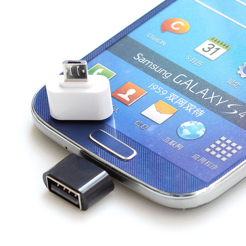 1pc Smart Micro Host OTG Adapter  Micro USB To Female USB Host OTG for Tablet PC Mobile Phone