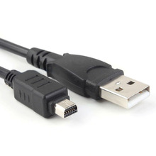USB male to 12Pin camera data cable for Olympus camera