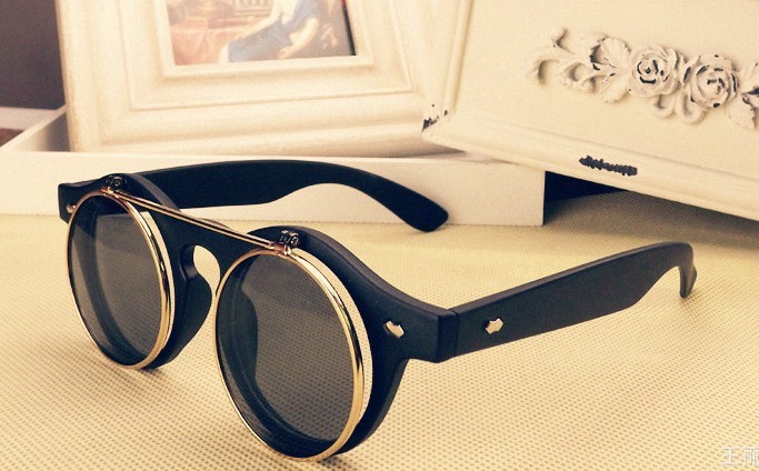 Retro-Vintage-Steampunk-Round-clip-on-sun-glasses-double-Clear-Lens-Glasses-sun-clips-oculos-de.jpg