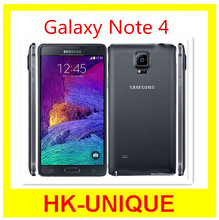 Note 4 100% Original Samsung Galaxy Note 4 N910F Android 4.4 5.7 Inch 3GB + 16GB 4G FDD-LTE 16.0MP Mobile Phone Europe Version