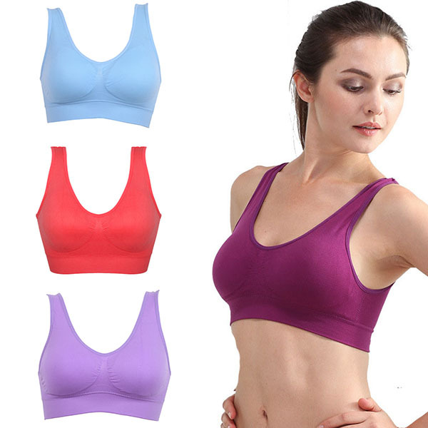 cheap padded sports bras