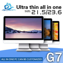 Low Power and HOT G7 Core i3 4130 Dual Core 4g ram and 500g hdd aluminium alloy embedded pc all in one keyboard pc
