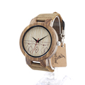 BOBO BIRD C19 Men s Design Brand Luxury Wooden Bamboo Watches With Real Leather Quartz Watch