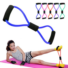 New 5 color rubber developer latex chest expander tension device yoga Tube body bands elastic spring exerciser Resistance Bands