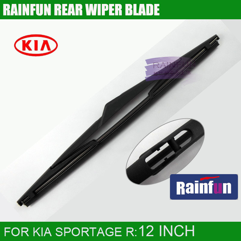 WHOLESALE 12X REAR WIPER BLADE FIT FOR KIA SPORTAGE R, SIZE: 12" (300MM) DEDICATED REAR WIPER 2018 Kia Sportage Rear Wiper Blade Size