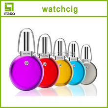 2014 new products e-cigarette pocket watch kit watch style e cig  free shipping