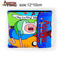 Anime Adventure Time with Finn and Jake PU Short Wallet Purse Colorful Printing